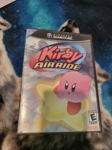 Kirby Air Ride GameCube 2003 Complete in Box Black Label Edition