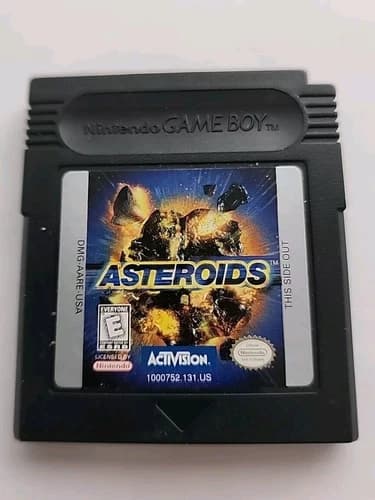 Asteroids (Nintendo Game Boy, 1992) Cartridge Only