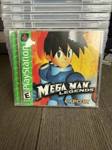 Mega Man Legends (Sony PlayStation 1 1998) COMPLETE CIB Fun PS1 Game
