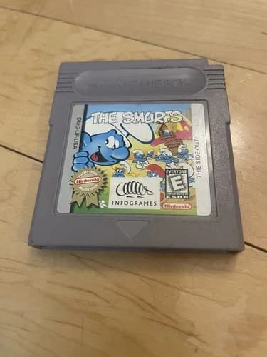 The Smurfs Nintendo Game Boy, 1993, GB, Cartridge Only