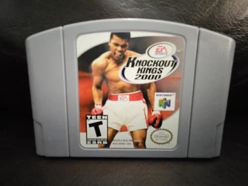 Knockout Kings 2000 Nintendo 64 N64 Authentic Game Tested Working