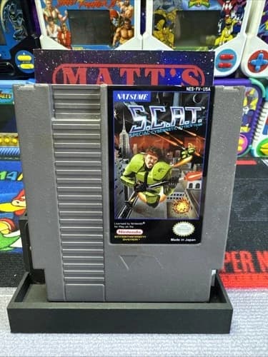 S.C.A.T. Special Cybernetic Attack Team NES