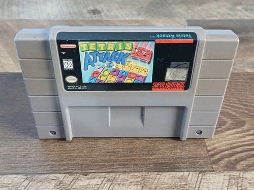 Tetris Attack (Super Nintendo SNES) Game Only - Tested