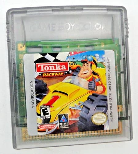 Tonka Raceway (Nintendo Game Boy Color) *GAME ONLY* Hasbro