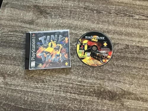 Tiny Tank (Sony PlayStation 1, 1998) Tested & Working!