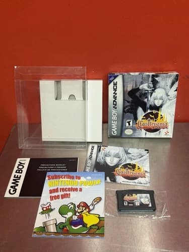 Castlevania: Aria of Sorrow (Nintendo Game Boy Advance) CIB! Tested! Free Ship!