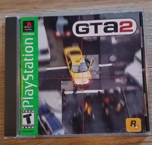 PS1 PlayStation Grand Theft Auto 2 GTA2 Complete CIB