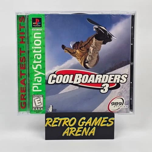 Cool Boarders 3 (PlayStation 1 PS1) Greatest Hits CIB COMPLETE