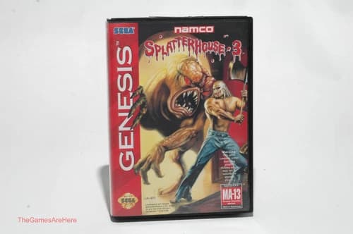 Splatterhouse 3 - Sega Genesis, Namco 1993