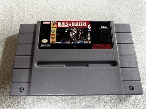 Bulls Vs. Blazers - (Super Nintendo Entertainment System SNES)