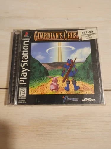 PS1 Guardian's Crusade Sony Playstation 1 Black Label CIB W/Registration