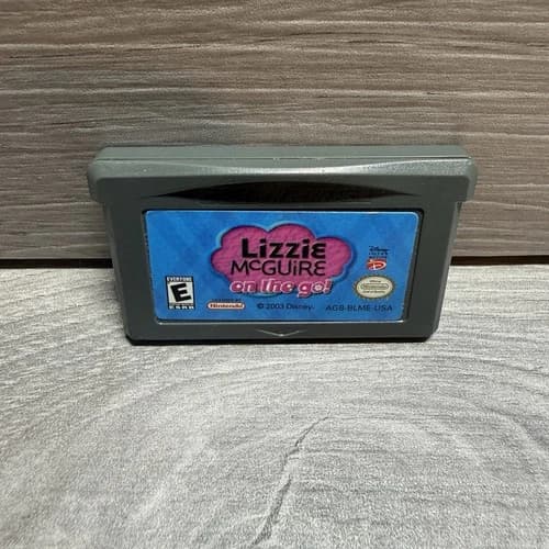 Lizzie McGuire On the Go (Nintendo Game Boy Advance, 2003) GBA Game Only