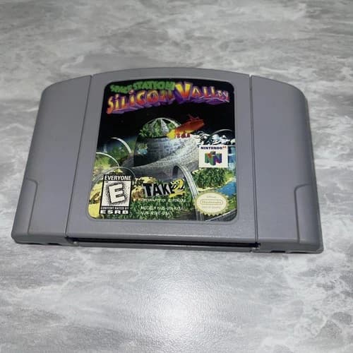 Space Station Silicon Valley Nintendo 64 (N64) - Authentic Cart Only TESTED READ