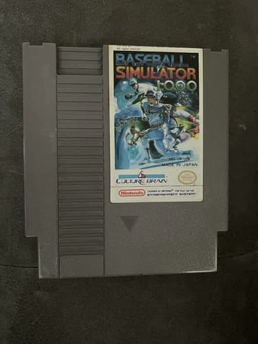 Baseball Simulator 1.000 Original Nintendo NES
