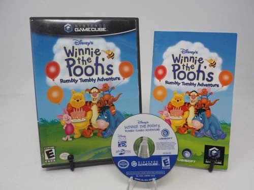 Winnie the Pooh's Rumbly Tumbly Adventure Nintendo GameCube Complete CIB
