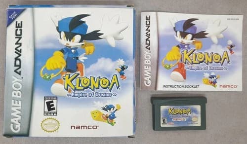 Klonoa Empire of Dreams Nintendo Game Boy Advance