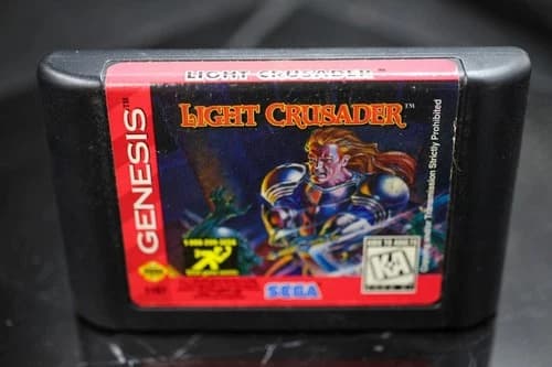 Light Crusader Sega Genesis Cartridge Only Authentic and Tested