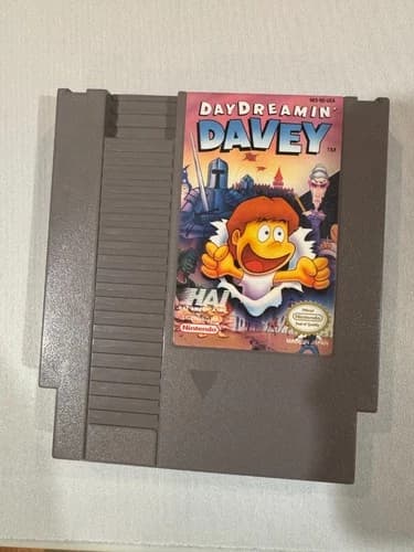 Day Dreamin' Davey (Nintendo Entertainment System) Authentic, Tested/Working
