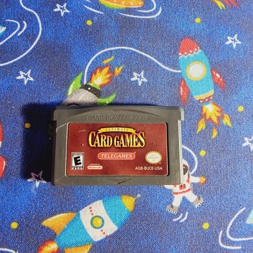 Ultimate Card Games (Nintendo Gameboy Advance) GBA Cartridge Only Tested