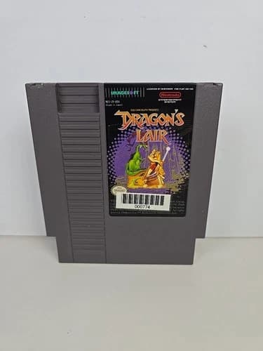 Dragon's Lair: The Legend Nintendo Entertainment System 1990 NES Works Free Ship