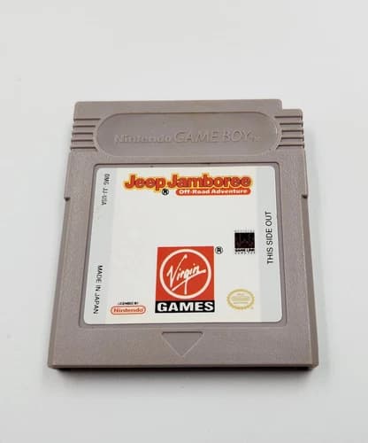 Jeep Jamboree: Off Road Adventure (Nintendo Game Boy, 1992) GB Tested Authentic