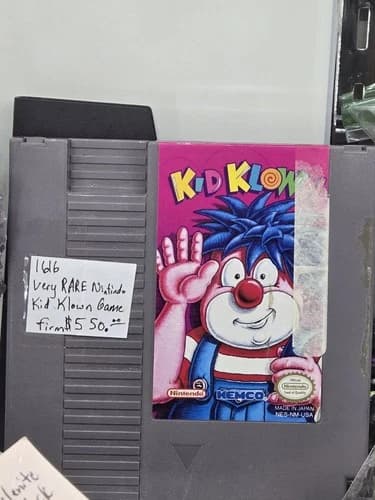 Kid Klown in Night Mayor World - Rare Authentic NES Nintendo Game