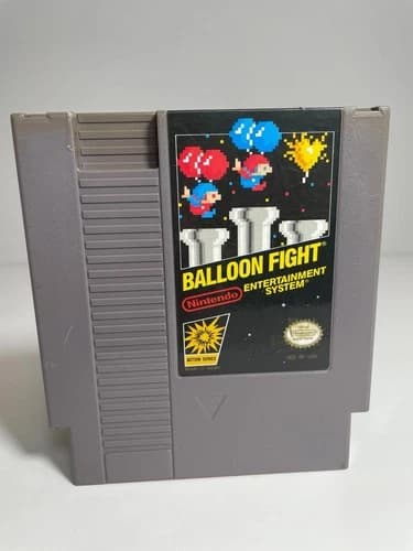 Balloon Fight Nintendo NES Authentic Game