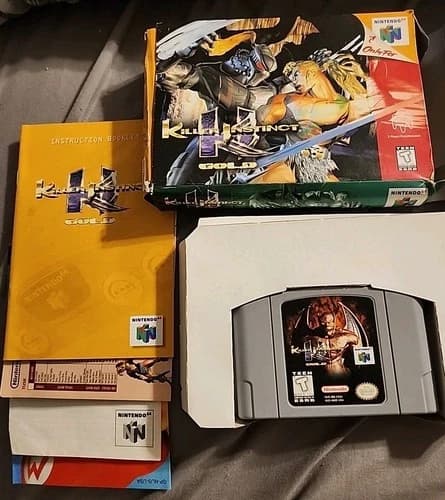 Killer Instinct Gold (Nintendo 64 N64) Complete in Box