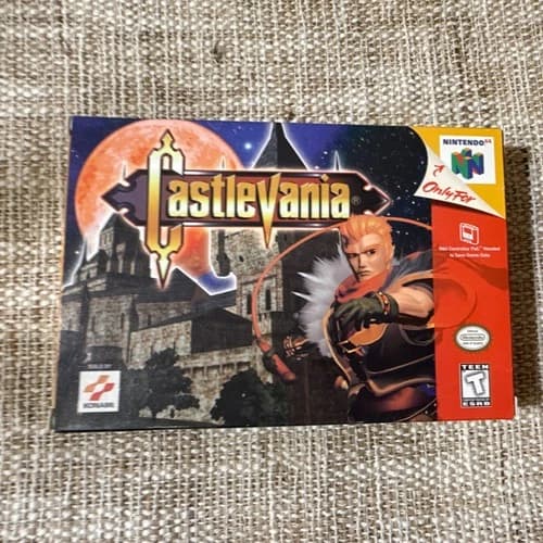 Castlevania Nintendo 64 N64 CIB w/ Manual Konami 1999