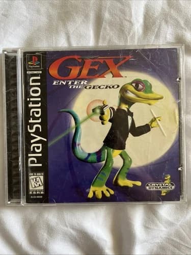 Gex Enter the Gecko (Sony PlayStation 1 - PS1, 1996) Tested/Working