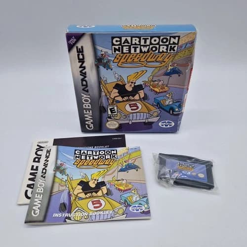 GBA Cartoon Network Speedway Nintendo Gameboy Advance - CIB Complete in Box
