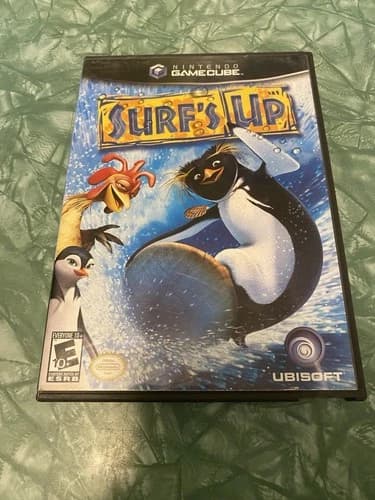 Surf's Up (Nintendo GameCube, 2007) Complete In Box CIB