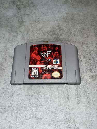 WWF Attitude (Nintendo 64, 1999) N64 - Authentic Cartridge Only