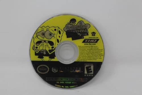 SpongeBob SquarePants Revenge of the Flying Dutchman Nintendo Gamecube Disc Only