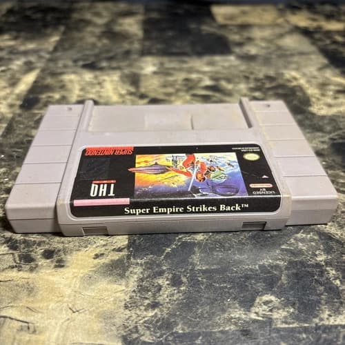 Super Empire Strikes Back - Star Wars (Super Nintendo, SNES 1993) Tested