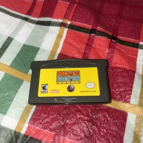 Rock'em Sock'em Robots - Nintendo GAME BOY ADVANCE. CART ONLY. TESTED