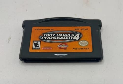Nintendo Game Boy Advance Tony Hawk's Pro Skater 4 Game Only - Tested & Works