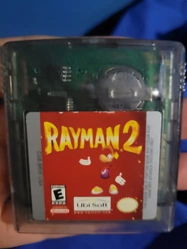 Rayman 2 Game Boy Color Nintendo GBC Authentic Saves Cleaned Harder Find
