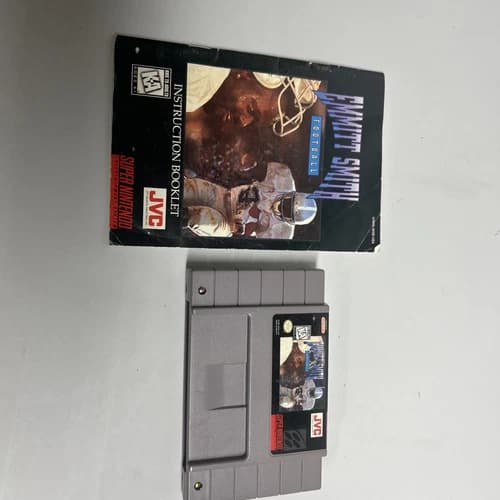 Emmitt Smith Football (Super Nintendo Entertainment System, 1995)