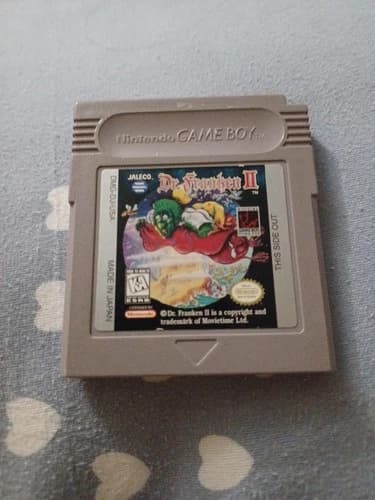 Dr. Franken II 2 Nintendo GameBoy, Cleaned Tested, Authentic
