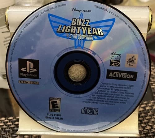 PlayStation 1 PS1 Buzz Lightyear Of Star Command Video Game DISC ONLY