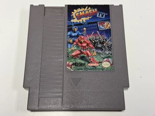 Smash TV NES Authentic Game Tested & Working Nintendo Entertainment System