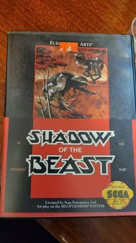 Shadow of the Beast (Sega Genesis, 1991) Complete