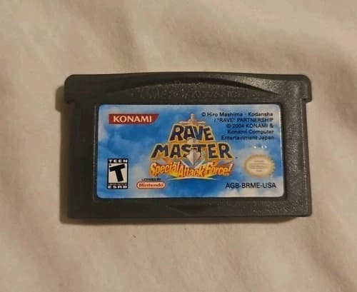 Rave Master: Special Attack Force (Nintendo Game Boy Advance, 2005)
