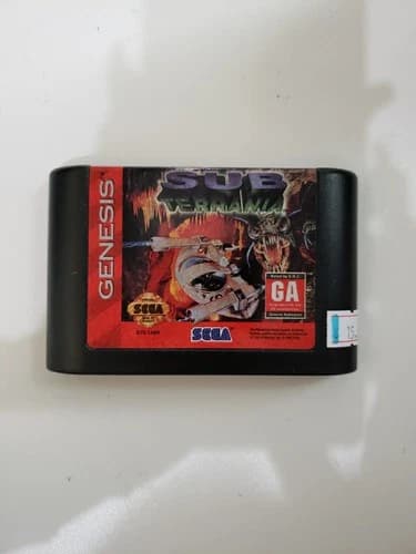Sub Terrania (Sega Genesis) Cartridge Only TESTED