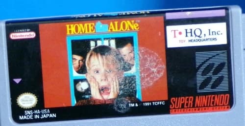 Home Alone (Super Nintendo SNES, 1991) SNES Working Cartridge Only