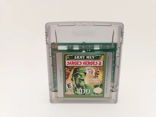 Army Men: Sarge's Heroes 2 Nintendo Game Boy Color GBC - Cartridge Only