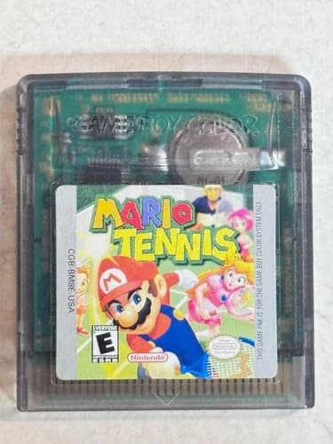 Mario Tennis - Nintendo Game Boy Color 2001 Used Very Good Condition