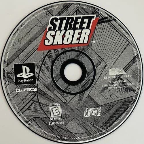 STREET SK8ER (Sony PlayStation 1, PS1) DISC ONLY | NO TRACKING | M129