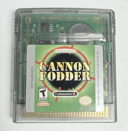 Cannon Fodder - Cart Only - Game Boy Color | TheGameWorld